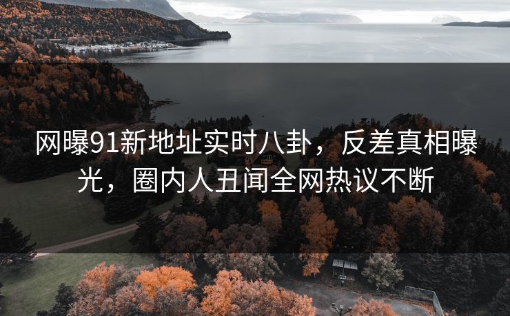 网曝91新地址实时八卦，反差真相曝光，圈内人丑闻全网热议不断